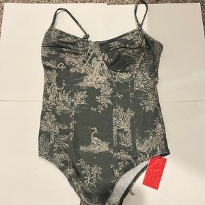 NWT Cider green bodysuit